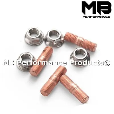 M10 X 1.5mm High Strength Threaded Turbo Stud Nut Kit Garrett T3 T4 T6 T25 T28 • $18.61