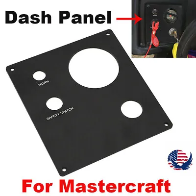 Aluminum Dash Panel Ignition Dash Plate For Mastercraft Prostar Tristar 1989-91 • $26.99