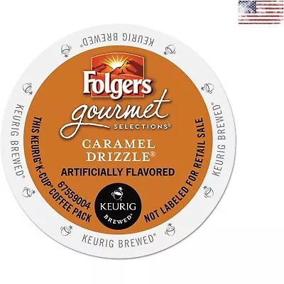 Delicious Rich Caramel Drizzle Coffee K-Cups - Smooth & Convenient - 24/Box • $35.99