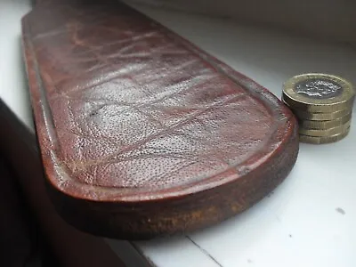 £4 • Buy Amazing Scottish Paddle Tawse Belt Very Hard Dense 10mm Thick Leather 244g Xxxxh