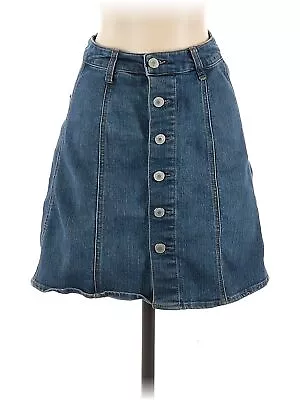 Mossimo Supply Co. Women Blue Denim Skirt 00 • $11.74