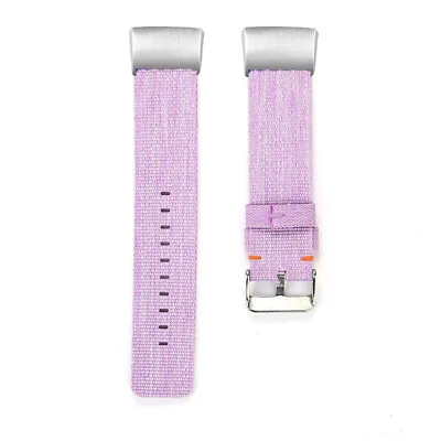 $16.99 • Buy Woven Fabric Canvas Sport Strap Smart Watch Wrist Band For Fitbit Charge 2/3/4/5