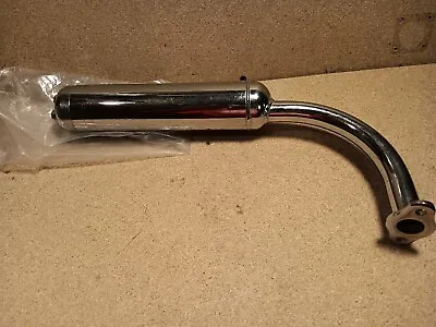 Motorized Bicycle Chrome Muffler Exhaust Pipe Brand NEW  FAST SHIPPING!! • $10