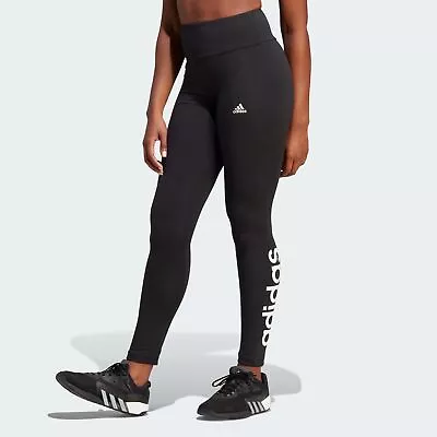 Adidas Women ESSENTIALS HIGH-WAISTED LOGO LEGGINGS • $36