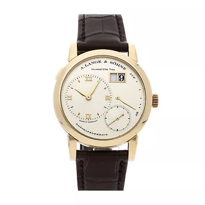 A.Lange & Sohne Lange 1 Manual Yellow Gold Mens Strap Watch 101.021 • $27950