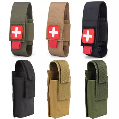 Tactical Molle CAT Tourniquet Pouch TQ Holder Nylon Duty Belt Tourniquet Holster • $6.98