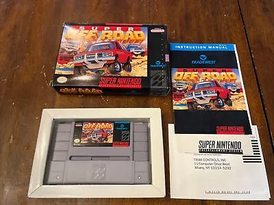 Super Off Road SNES Super Nintendo Complete CIB Very Good Condition! Rare! • $63.95