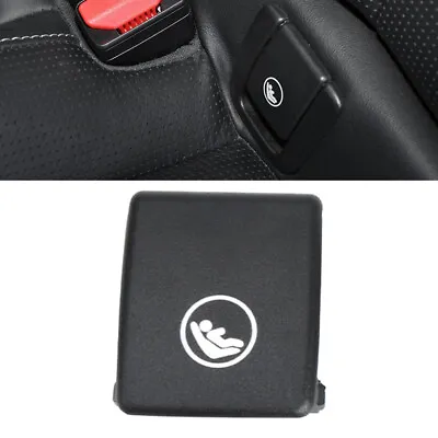 Rear Child Seat Belt Anchor Flap ISOFix Cover For Volvo S90 V90 S60 V60 Black • $7.42