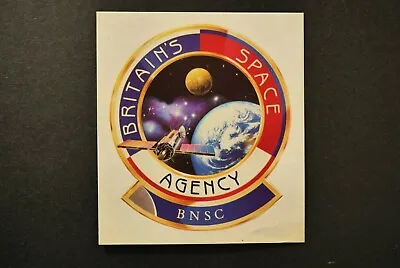 £2.50 • Buy * 1980s BNSC Britain's Space Agency 9cm Promo Sticker * Not Peeled