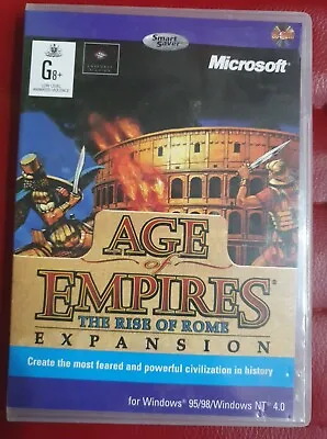 Age Of Empires The Rise Of Rome Expansion (PC 2000) PC Game • $28.51