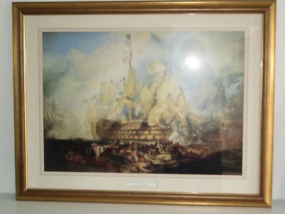 £25 • Buy Battle Of Trafalgar-jmw Turner Limited Edition Print 1572/5000 