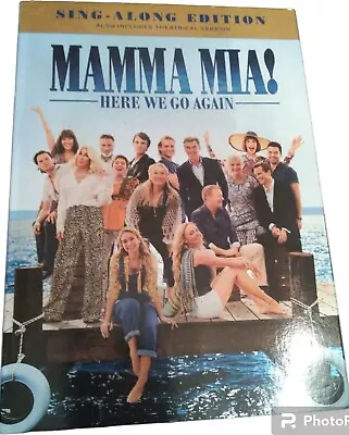 Mamma Mia! Here We Go Again - DVD By Christine Baranski - New Sealed Sing-Along • $9.99