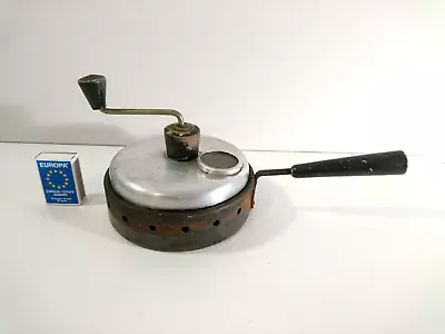 Small Vintage Coffee Roaster - Made In Hungary Europe 1950s - 1960s • $47