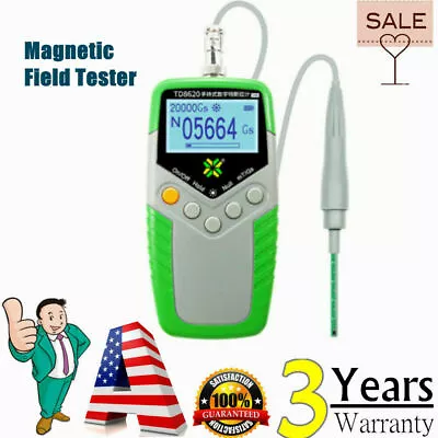 Digital Gaussmeter Surface Magnetic Field Tesla Meter Tester Gauss Meter 2400mt • $68.40