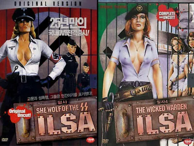 [DVD] Ilsa: She Wolf Of The SS (1975) + Ilsa: The Wicked Warden (1977) 2-DVD SET • $6.80