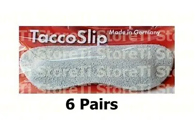 TACCO Slip Suede Heel Grip Slip Shoe Insoles Inserts Tacco-heel-grip 1 Size X6 • $18.59