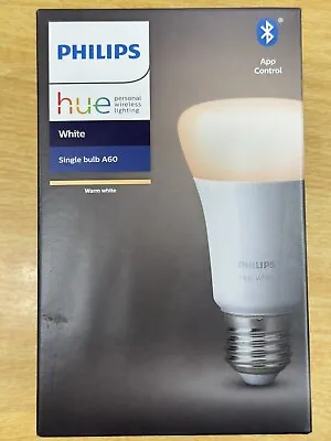 Philips Hue E27 A60 White Bluetooth Bulb [2022] • $15