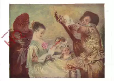 Picture Postcard::Watteau The Music Lesson • £2.49