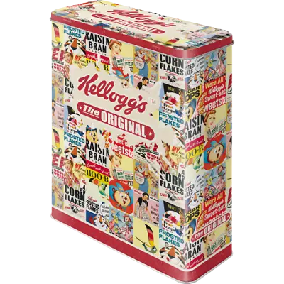 Retro Kellogg's Tin - XL - Cereal Tin - Nostalgic Art • £27.85