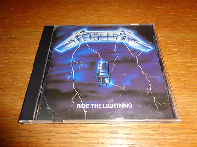 Metallica Ride The Lightning CD Disctronics Original Elektra Mastering E2-60396 • $20