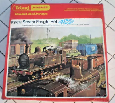 TRIANG/HORNBY RS613 Steam Freight Set Serviced Refurbished 100% Complete • £84.99