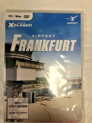 $34.99 • Buy Airport Frankfurt Add-on For Xplane 11 PC/MAC DVD NEW!