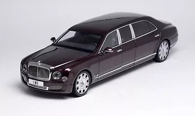 1/18 Almost Real Bentley Mulsanne Grand Limousine Drak Red • $254.90