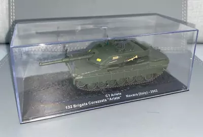 DeAgostini Model Tank Collection 1:72 Scale Italian C1 Ariete Tank 2002 • £7.99