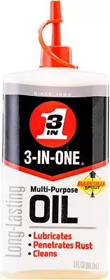 3-IN-ONE Multi-Purpose Oil 3 OZ 1-Pack • $7