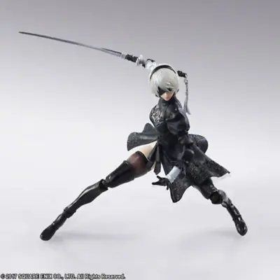 HOT Anime NieR:Automata 2B YoRHa No. 2 Neal 6  PVC Action Figure Statue Toy • $42.89