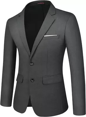 Men'S Sport Coats & Blazers Slim Fit Suit Jacket For Men Two Button Sport Coat F • $99.90