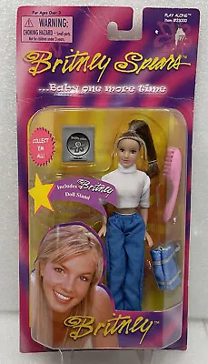 Rare 1999 Play Along Britney Spears Baby One More Time Doll Blue Pants White Top • $67.92
