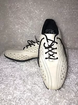 Callaway Bone Couture Farra Golf Shoes Size 8 W473-44 Women's Pre-owned Soft • $15