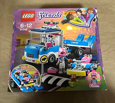 LEGO FRIENDS - 41348 Service & Care Truck - Racing Olivia Hampster Cute Pink NEW • $59