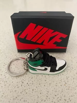 Nike Air Jordan 1 Retro High-(lucky Green)-3d Sneaker Keychain With Box • $15