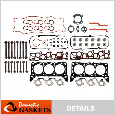 $69.28 • Buy Fits 01-04 Ford E150 E250 F150 4.2L OHV Head Gasket Set Bolts VIN 2