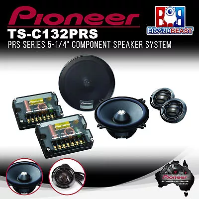 Pioneer TS-C132PRS 5.25  150W Stage 4 Reference Series Component Speaker Package • $799