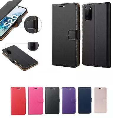 Case For Samsung Galaxy A10 A20E A71 A40 A51 Flip Wallet Leather Magnetic Luxury • £2.99