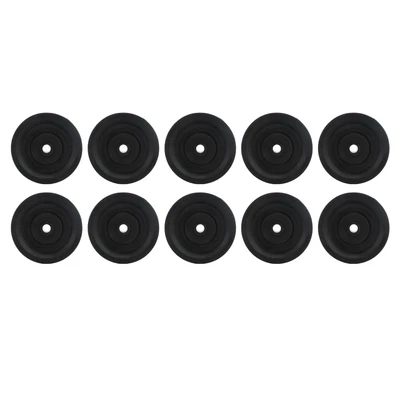 £32.26 • Buy 90mm Universal Bearing Pulley Noiseless Stable DIY Nylon Cable Pulley Wheel F UK