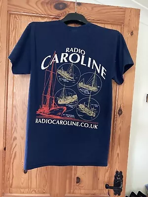 RADIO CAROLINE SOUVENIR TEE SHIRT. 60 YEARS Of Pirate Radio  1964-2024. • £15