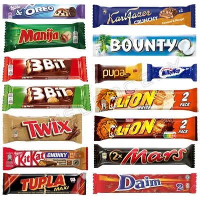 15 CHOCOLATE BARS BUNDLE Candy Assortment Hamper Socking Fillers European Treats • $49.49