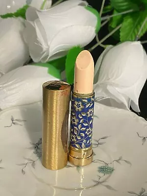 Vintage Helena Rubinstein Le Lipstick Floral Metal Tube New  Fairest Pink • $35.99