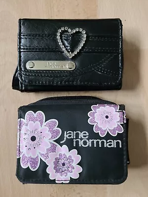 Jane Norman Small Black Purse X 2 • £6.50