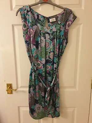 Beautiful Multicolour Wallis Dress  Size 18 • £4.99
