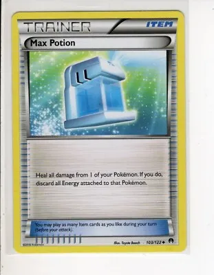 Max Potion Breakpoint Set Pokemon Card 103/122 Nm/m • $1.19