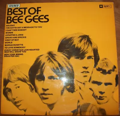 LP - BEST OF  BEE GEES Released 1969 • $10.25