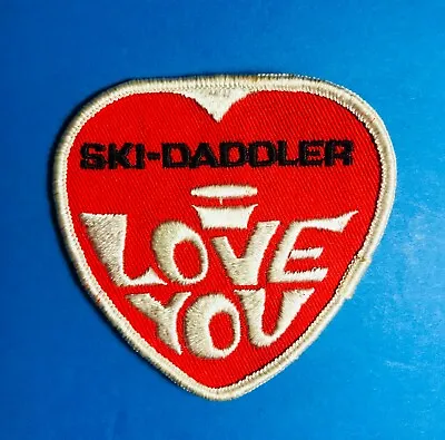 Vintage 1970s Snowmobile Ski-Daddler Sled Patch Antique SKIDOO 1970's Snow • $2.50