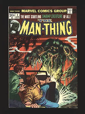 Man-Thing # 4 - Origin Of Foolkiller VF/NM Cond. • $5.59