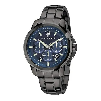 Maserati Men's R8873621005 Successo  Analog Display Analog Quartz Grey Watch • $155