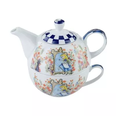 Cardew Alice Through The Looking Glass Porcelain Tea For One Set - Teapot Boxed • $70.35